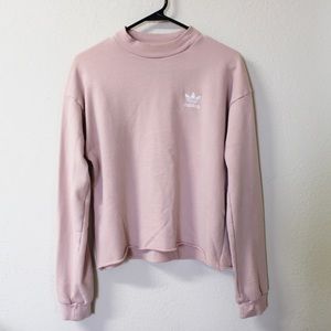 Adidas light pink sweater